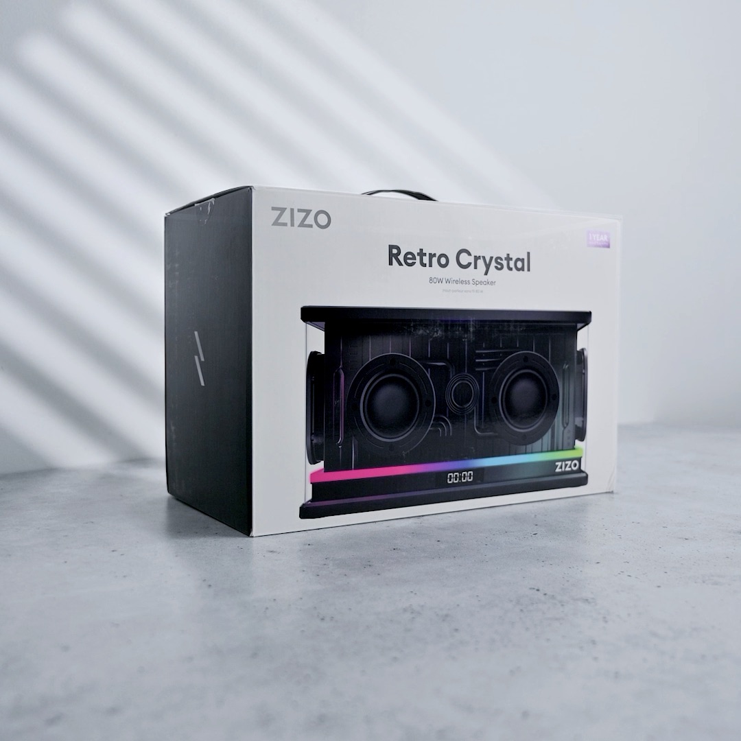 Retro Crystal LED Wireless Speaker | ZIZO | BALAJI Wireless